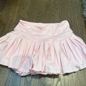 pink gold hinge skirt